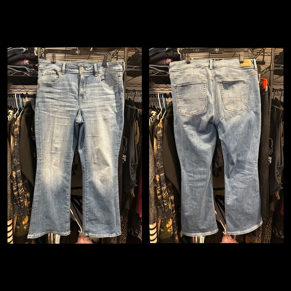 American Eagle Outfitters high waisted kick boot